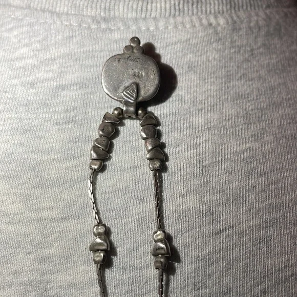 Vintage Silpada Sterling Silver .925 Gorgeous Bright Green Glass - Picture 6 of 6